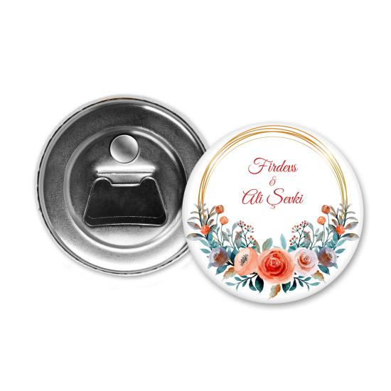 Düğün - Nişan Temalı Açacak Magnet