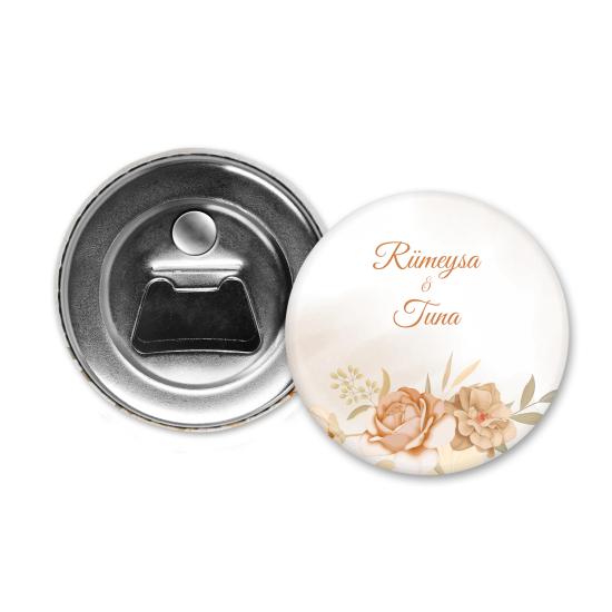 Düğün - Nişan Temalı Açacak Magnet
