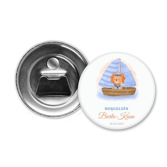 Hoşgeldin Bebek - Yenidoğan Temalı Açacak Magnet
