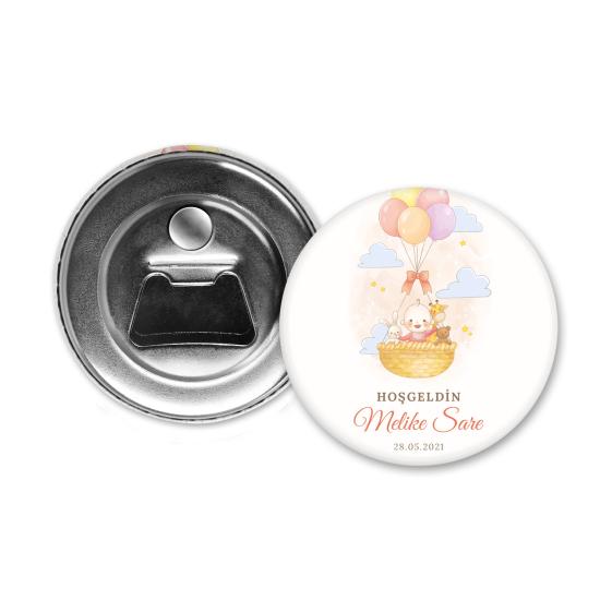 Hoşgeldin Bebek - Yenidoğan Temalı Açacak Magnet