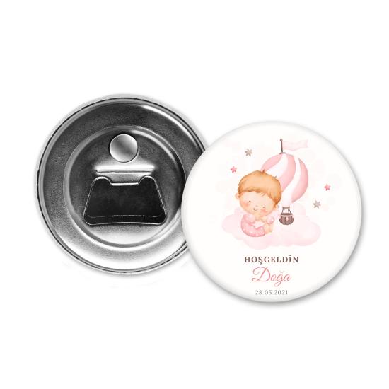 Hoşgeldin Bebek - Yenidoğan Temalı Açacak Magnet