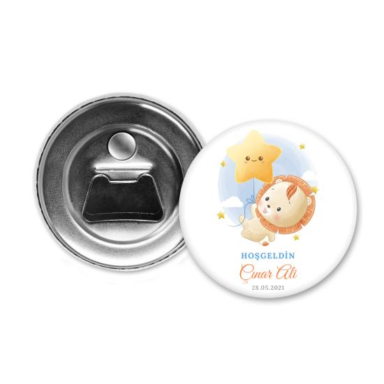 Hoşgeldin Bebek - Yenidoğan Temalı Açacak Magnet