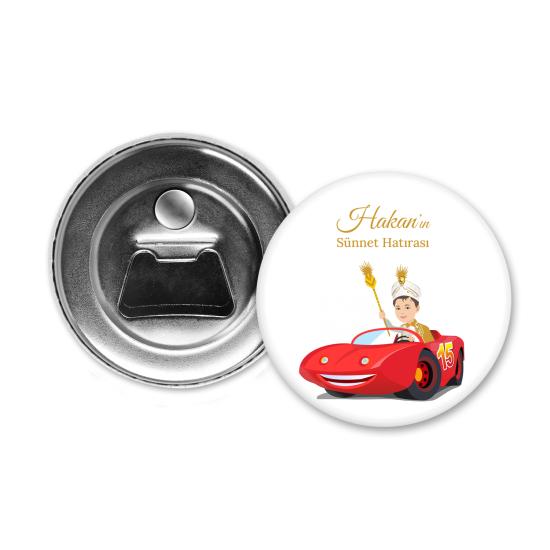 Sünnet Hatırası Temalı Açacak Magnet